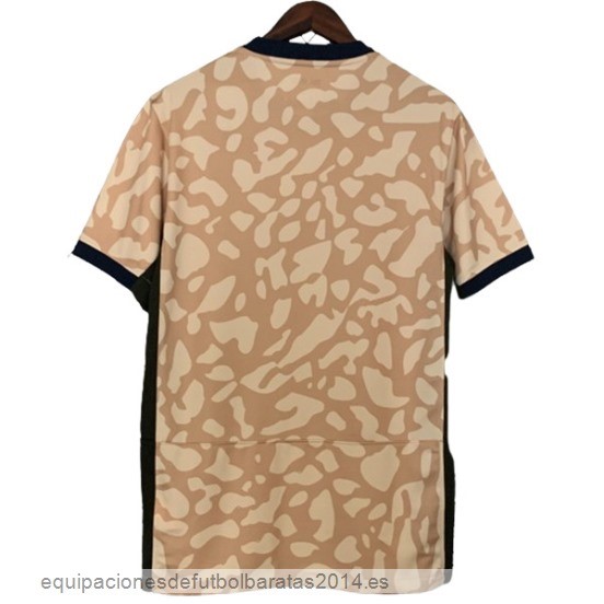 Nuevo Tailandia Cuarta Camiseta Paris Saint Germain 23/24 Amarillo Baratas